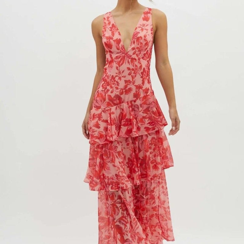 Elie™ | Vestido Maxi Elegante Para Um Estilo De Verão Descontraído - | Benedita Lisboa