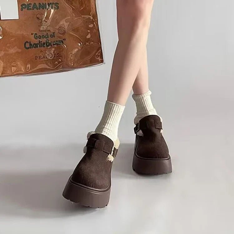 Elisa™ |Botas com plataforma elegante para o inverno com um toque moderno - | Benedita Lisboa