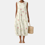 Elisa™ | Vestido Midi para o Dia a Dia - Vestido | Benedita Lisboa
