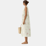 Elisa™ | Vestido Midi para o Dia a Dia - Vestido | Benedita Lisboa