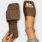 Elisabete™ | Mocassins rasos com estampado de leopardo - | Benedita Lisboa