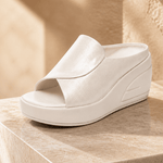Eliza | Sandálias Wedge Ortopédicas Slip-on - | Benedita Lisboa