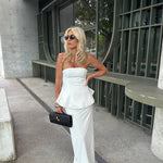 Elliana™ | Vestido Maxi Elegance - | Benedita Lisboa
