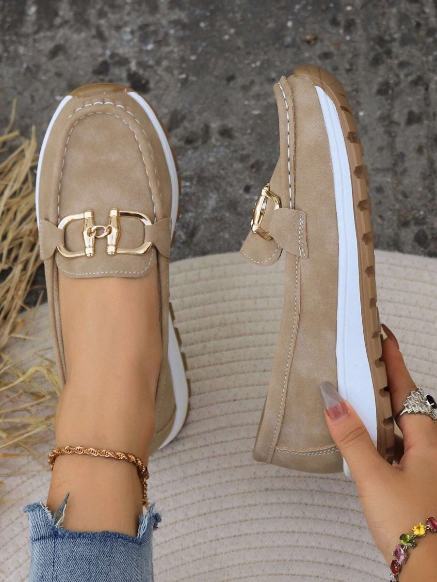 Ellie™ | Sapatos Rasos com Fivela - | Benedita Lisboa