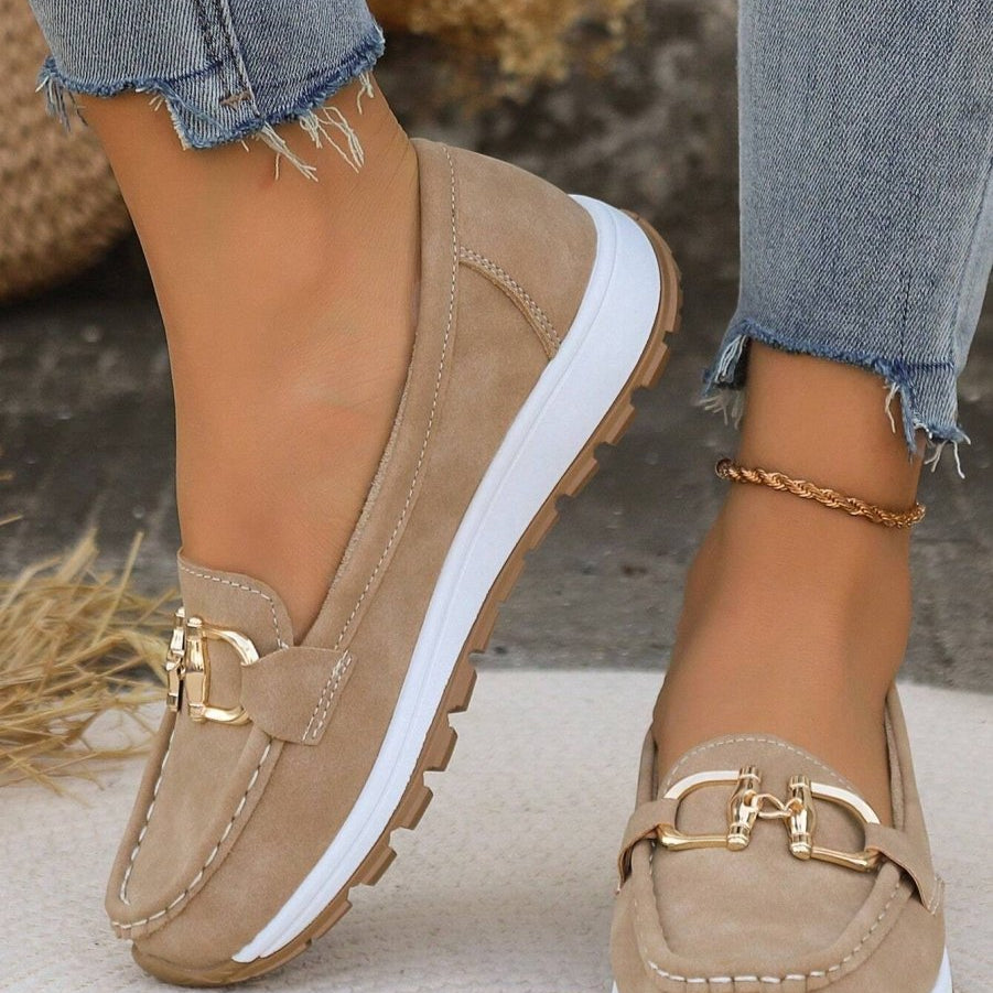 Ellie™ | Sapatos Rasos com Fivela - | Benedita Lisboa