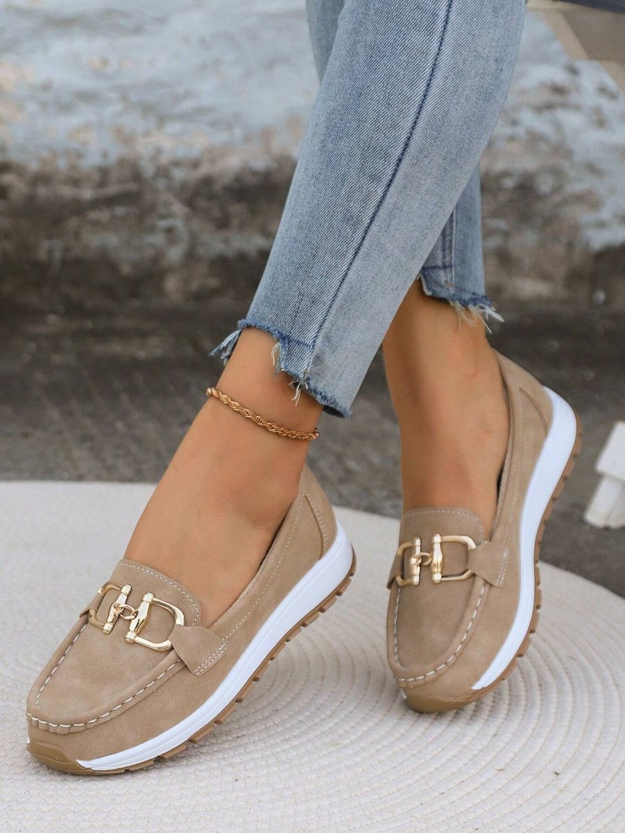 Ellie™ | Sapatos Rasos com Fivela - | Benedita Lisboa