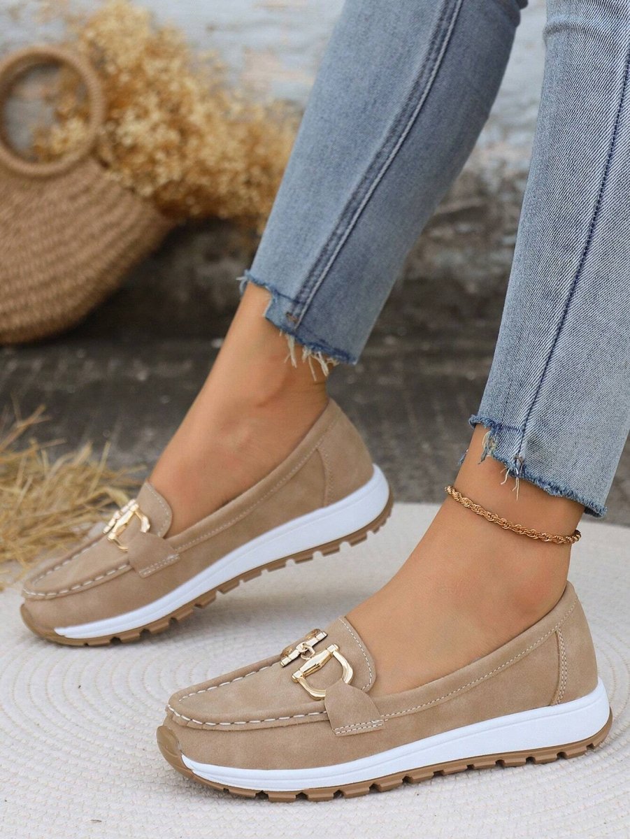 Ellie™ | Sapatos Rasos com Fivela - | Benedita Lisboa