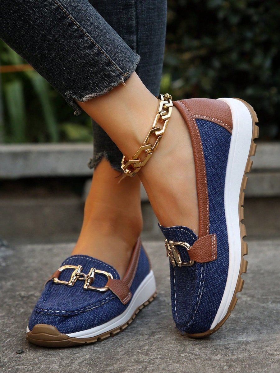 Ellie™ | Sapatos Rasos com Fivela - | Benedita Lisboa