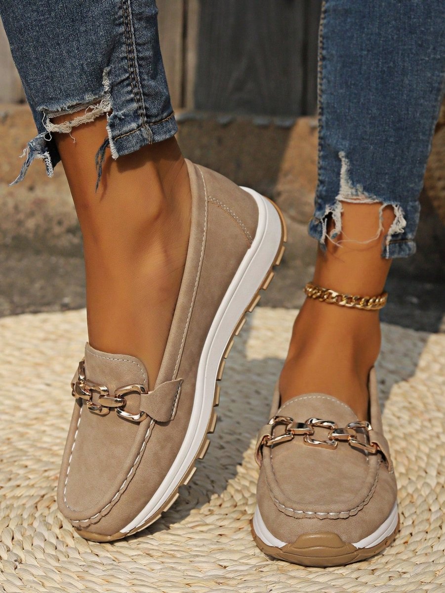 Ellie™ | Sapatos Rasos com Fivela - | Benedita Lisboa