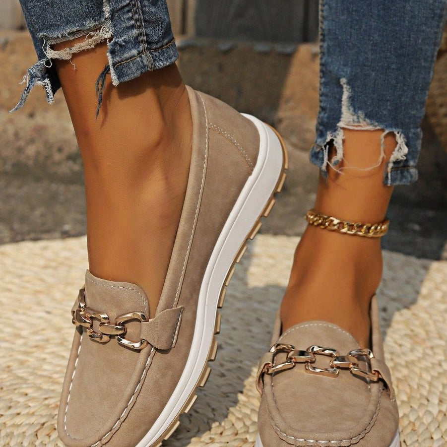 Ellie™ | Sapatos Rasos com Fivela - | Benedita Lisboa