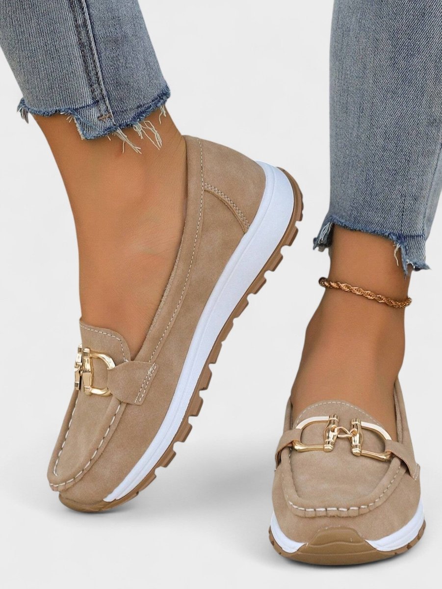 Ellie™ | Sapatos Rasos com Fivela - | Benedita Lisboa
