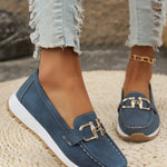 Ellie™ | Sapatos Rasos com Fivela - | Benedita Lisboa