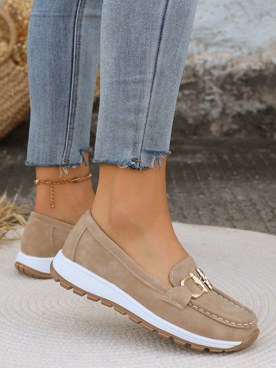 Ellie™ | Sapatos Rasos com Fivela - | Benedita Lisboa