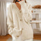 Éloise™ | Cardigan de Malha Canelada - | Benedita Lisboa