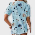 Emily™ | Blusa com decote em V - | Benedita Lisboa