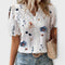 Emily™ | Blusa com decote em V - | Benedita Lisboa