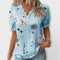 Emily™ | Blusa com decote em V - | Benedita Lisboa