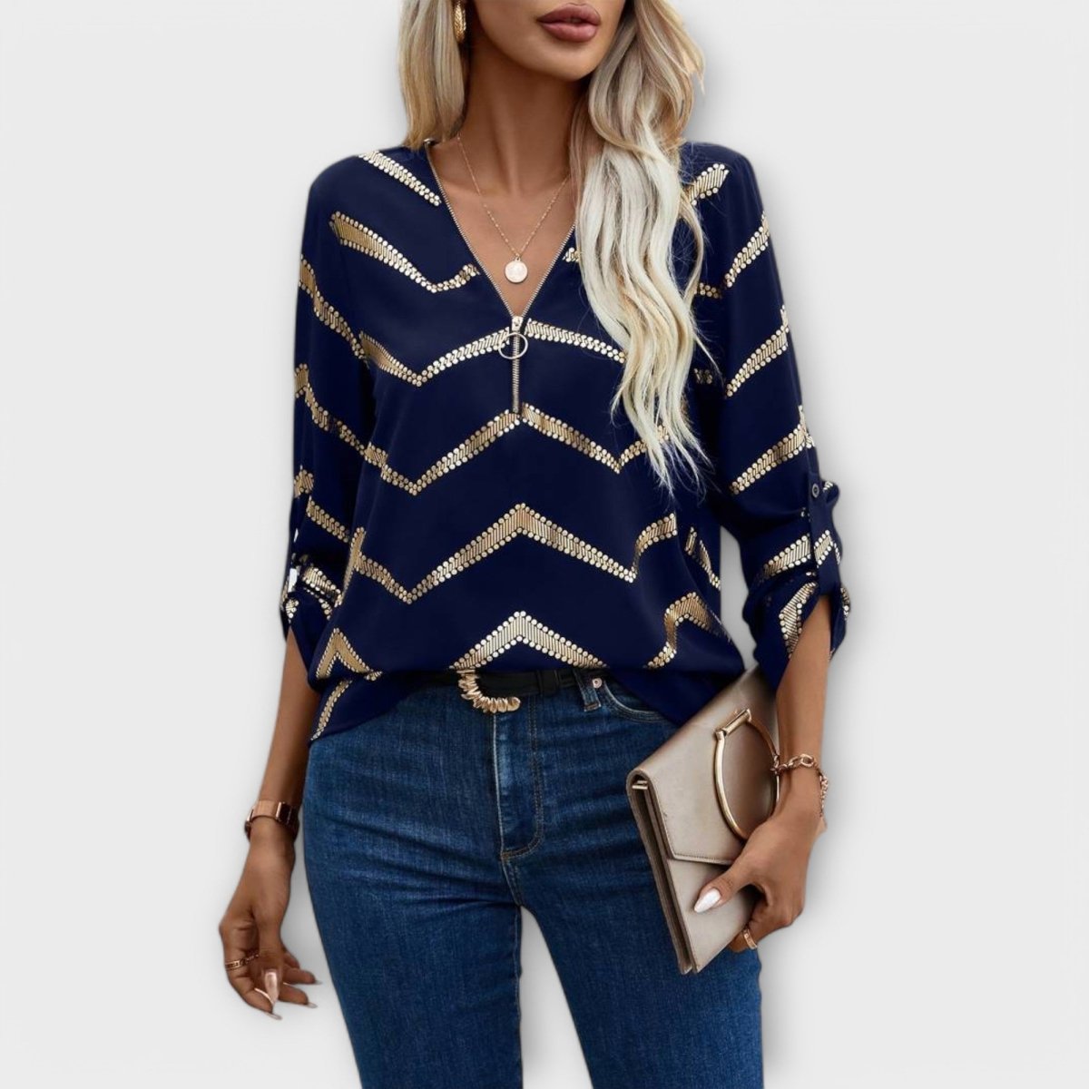 Emma™ | Blusa intemporal e elegante - | Benedita Lisboa