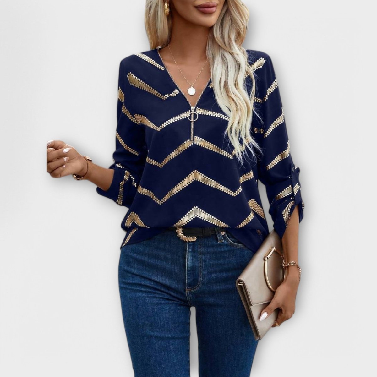 Emma™ | Blusa intemporal e elegante - | Benedita Lisboa