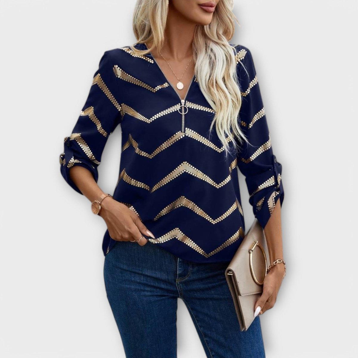 Emma™ | Blusa intemporal e elegante - | Benedita Lisboa