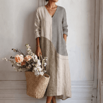 Emma™ | Vestido de Riscas Elegante - Vestido | Benedita Lisboa