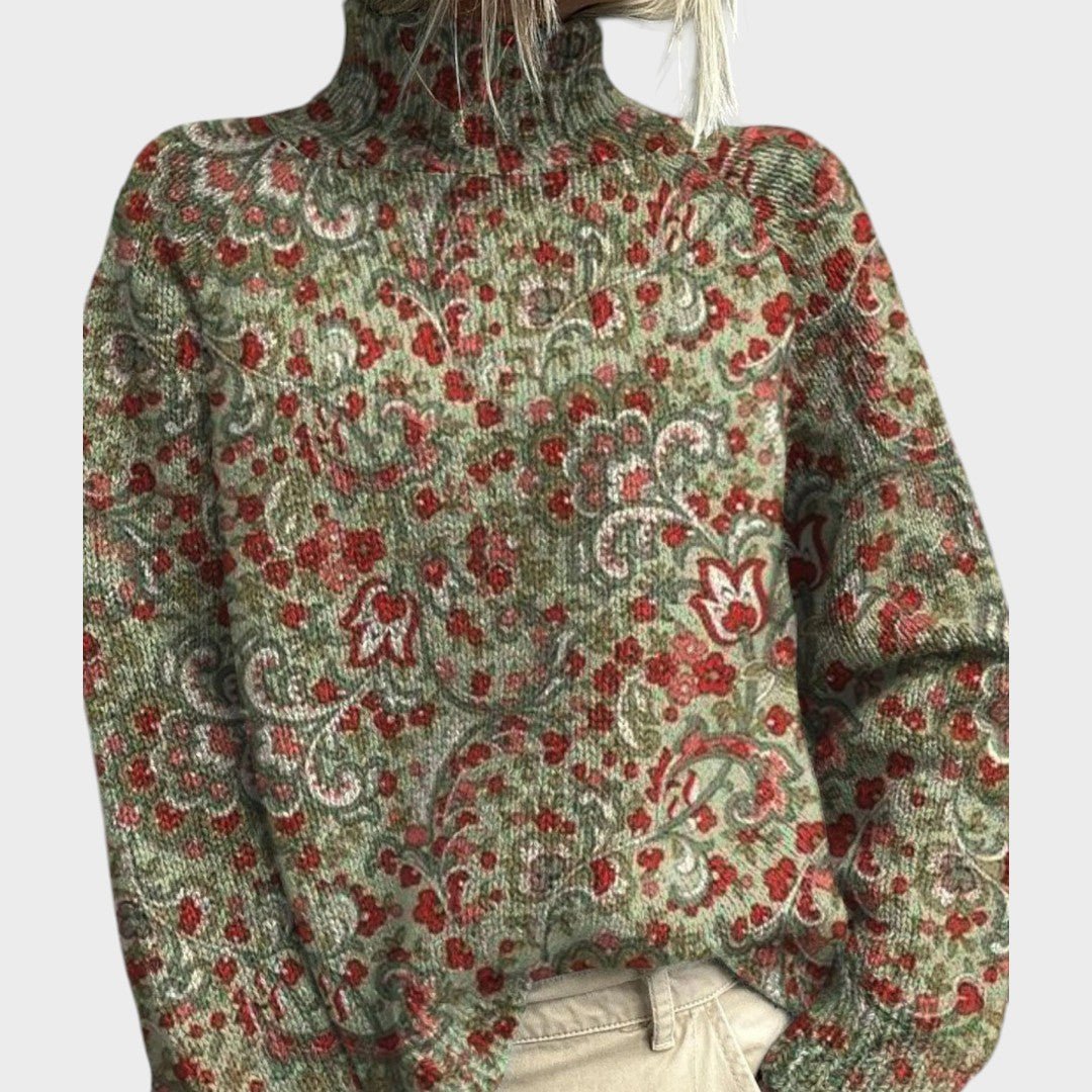 Érica™ | Camisola de Malha Artística - | Benedita Lisboa