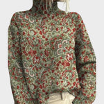 Érica™ | Camisola de Malha Artística - | Benedita Lisboa