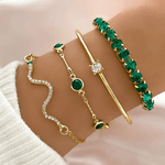 Esmerald™ | Pulseiras Vintage Verdes - | Benedita Lisboa