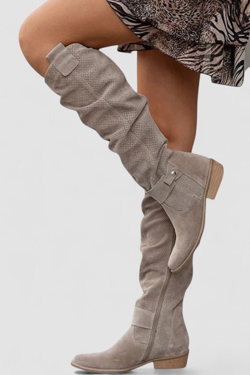 Estrela™ | Botas elegantes até ao joelho - | Benedita Lisboa