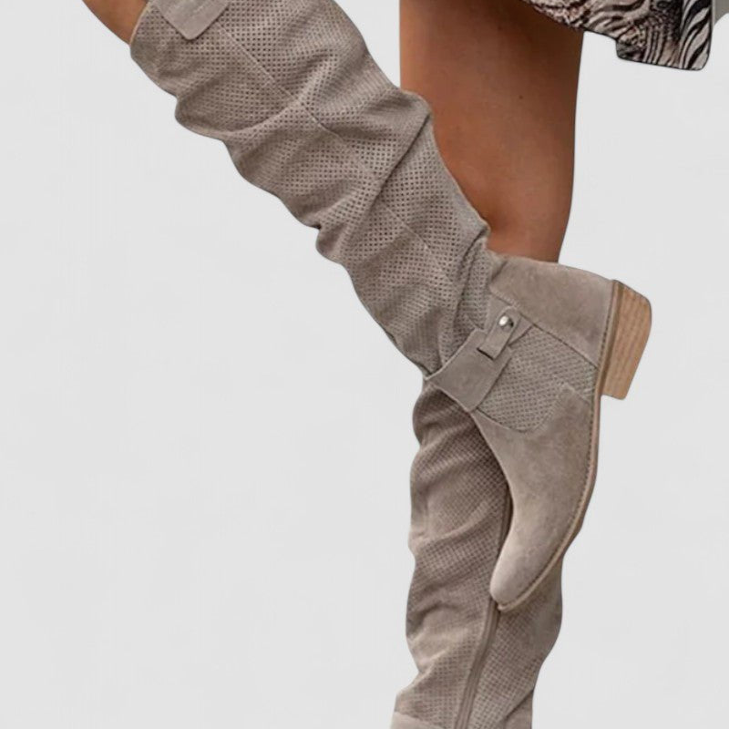 Estrela™ | Botas elegantes até ao joelho - | Benedita Lisboa