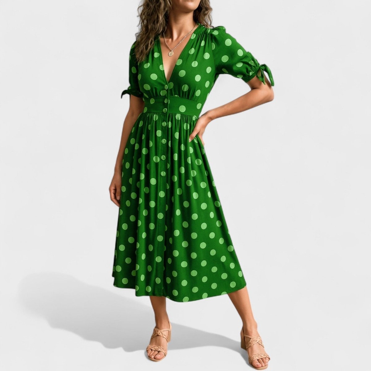 Eva™ | Vestido Lunar Midi - | Benedita Lisboa