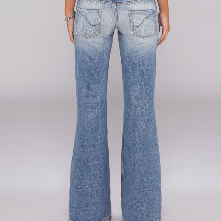 Fábia™ | Jeans Boca de Sino - 0 | Benedita Lisboa