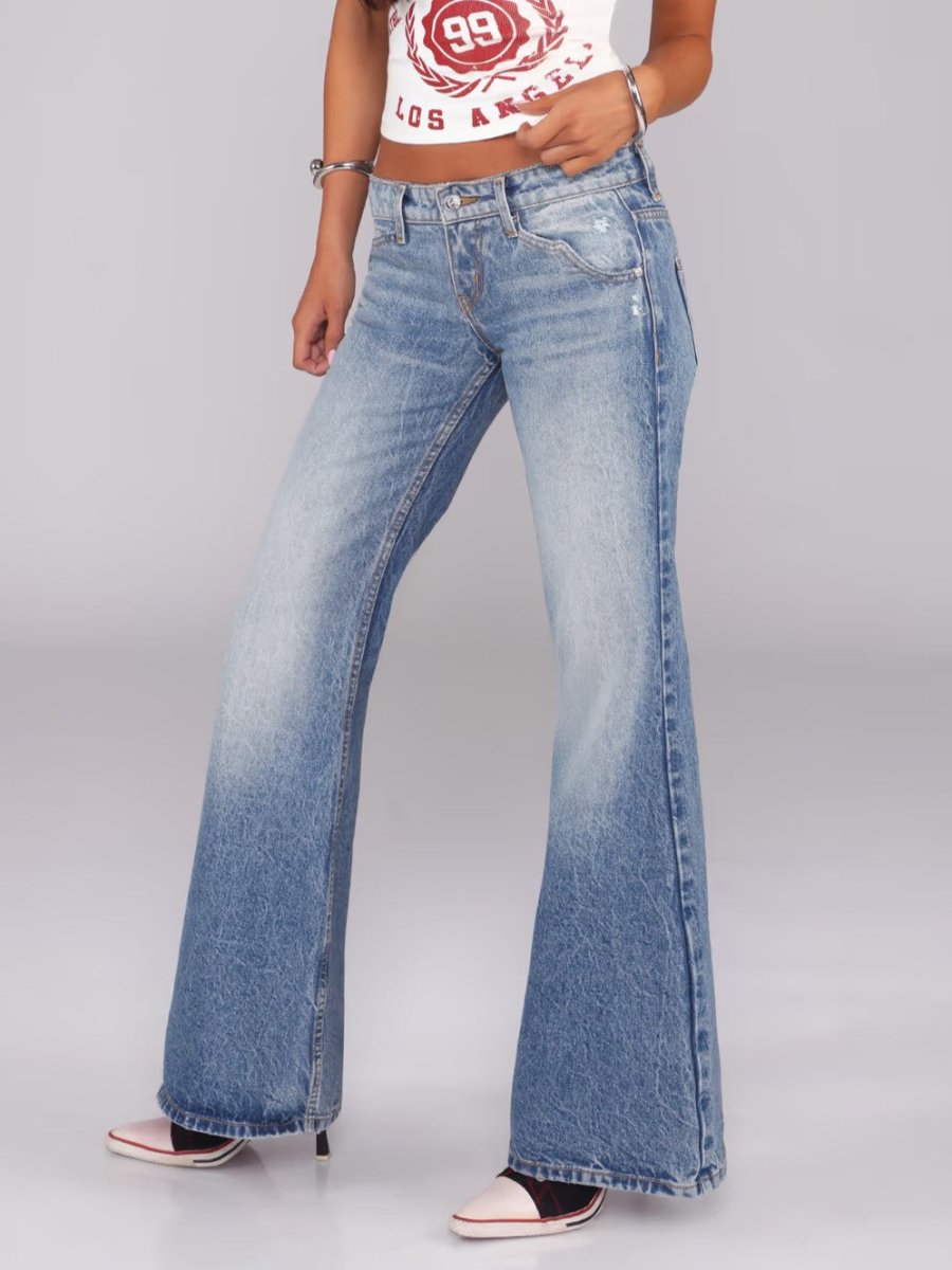 Fábia™ | Jeans Boca de Sino - 0 | Benedita Lisboa