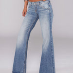 Fábia™ | Jeans Boca de Sino - 0 | Benedita Lisboa