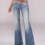 Fábia™ | Jeans Boca de Sino - 0 | Benedita Lisboa