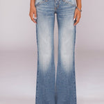 Fábia™ | Jeans Boca de Sino - 0 | Benedita Lisboa