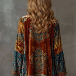 Fabia™ | Kimono Bordado Boho - | Benedita Lisboa