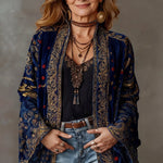 Fabia™ | Kimono Bordado Boho - | Benedita Lisboa