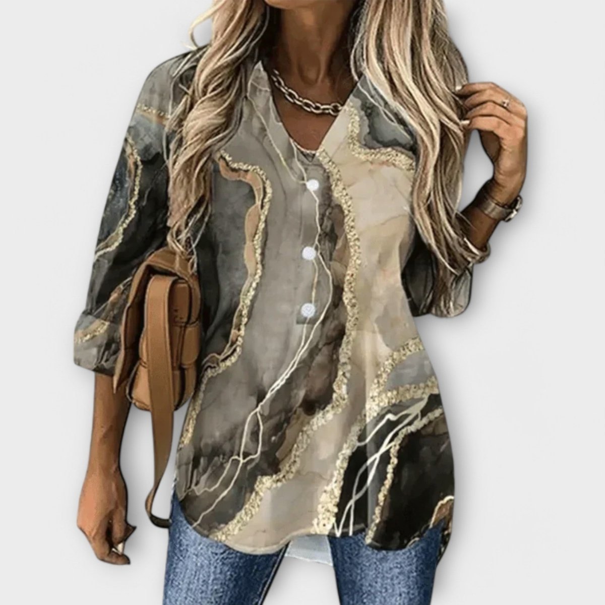 Filine™ | Elegância e singularidade numa blusa de mulher - | Benedita Lisboa