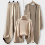 Flair™ | Conjunto casual de 3 peças - | Benedita Lisboa