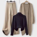 Flair™ | Conjunto casual de 3 peças - | Benedita Lisboa