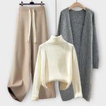 Flair™ | Conjunto casual de 3 peças - | Benedita Lisboa