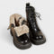 Flávia™ | Botas de couro para mulher - | Benedita Lisboa