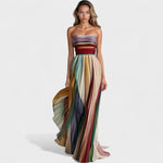 FLORA™ | Vestido sem mangas colorido - | Benedita Lisboa