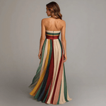 FLORA™ | Vestido sem mangas colorido - | Benedita Lisboa