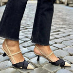 Florette™ | Elegantes sapatos slingback - | Benedita Lisboa
