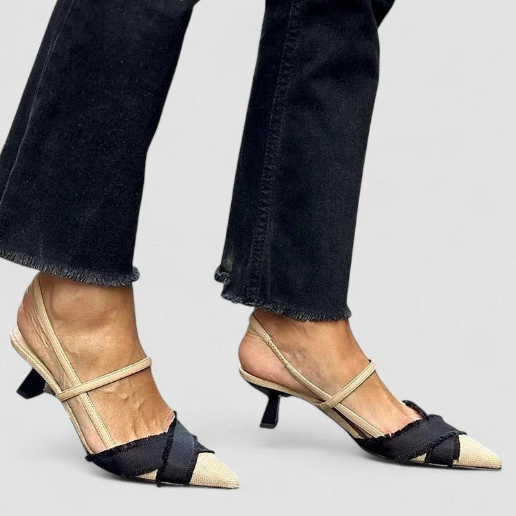 Florette™ | Elegantes sapatos slingback - | Benedita Lisboa
