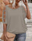 Francisca™ | Camisa Com Ombros Descobertos e Detalhes Elegantes, Ideal para Dias Quentes - Maglie donna | Benedita Lisboa