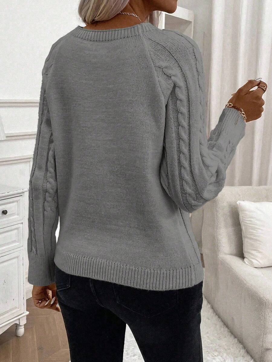 Francisca™ | Camisola de Malha com Botões - | Benedita Lisboa