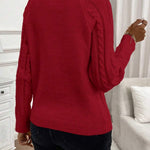 Francisca™ | Camisola de Malha com Botões - | Benedita Lisboa